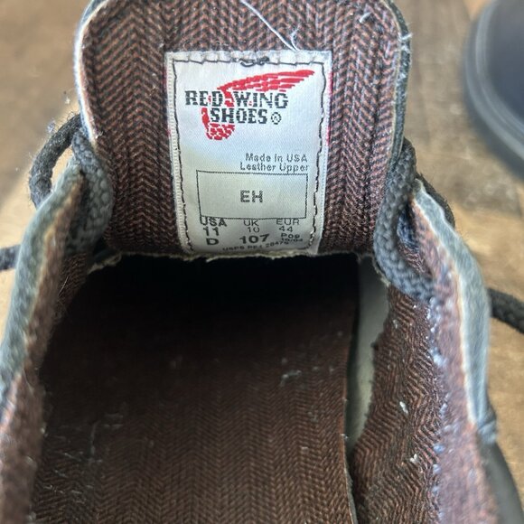 Red Wing 107 Postman Shoes Ankle Work Boots Mens 11 D - Picture 11 of 12